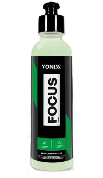 FOCUS - REMOVEDOR DE MARCAS D'ÁGUA PARA VIDROS 240ML - VONIXX