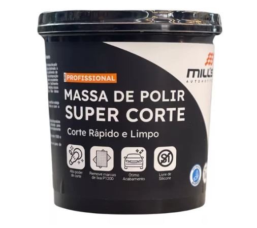 MASSA DE POLIR SUPER CORTE 1KG - MILLS