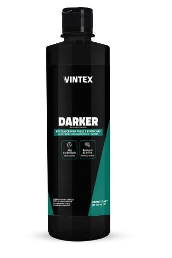 DARKER PRETEADOR PARA PNEUS E BORRACHAS 500ML VINTEX - VONIXX