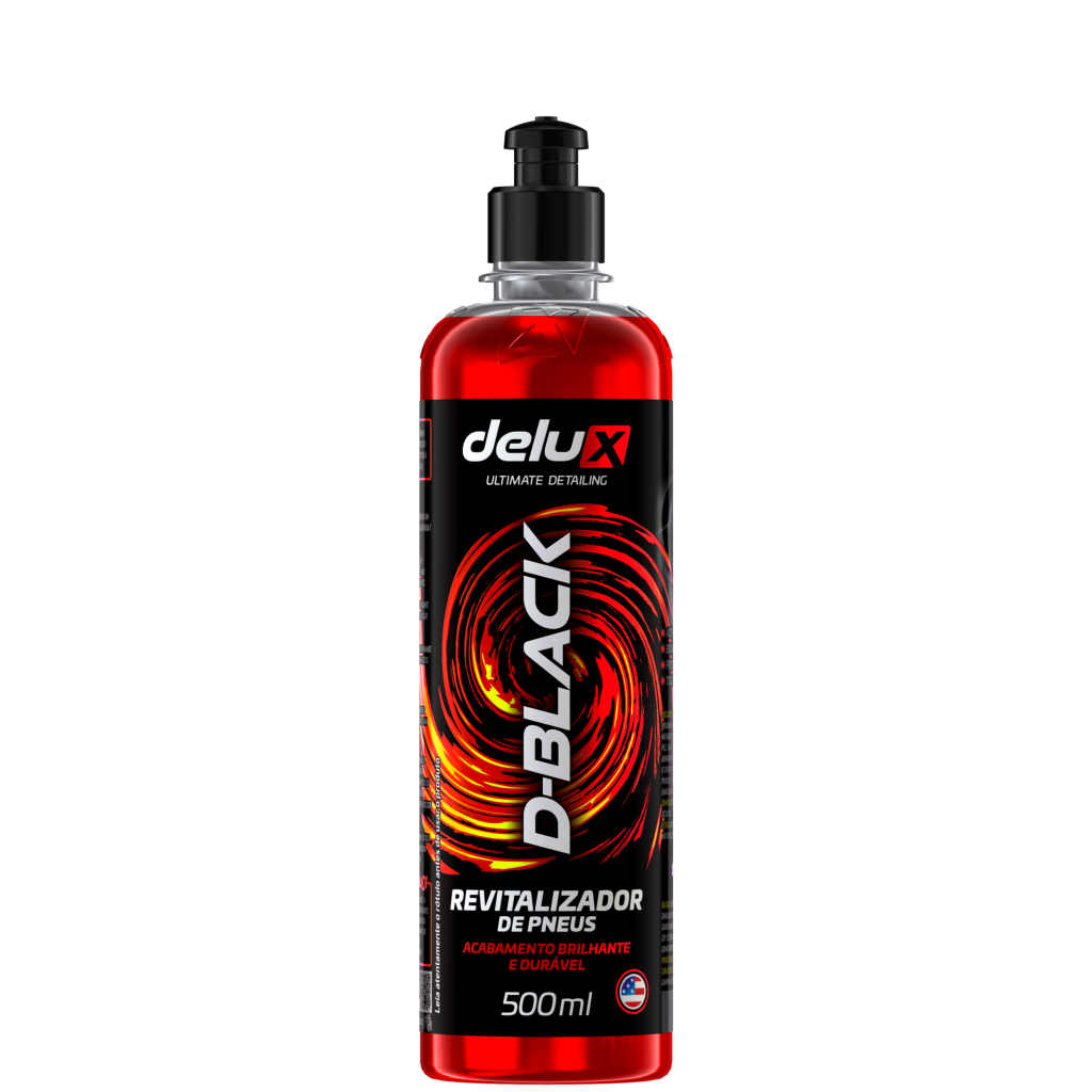 D-BLACK 500ML SELANTE REVITALIZADOR DE PNEUS - DELUX