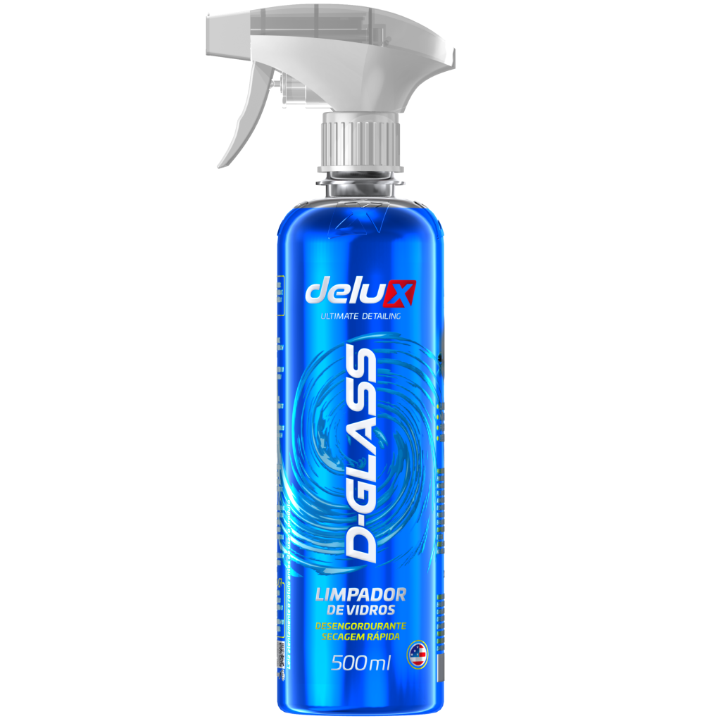 D-GLASS 500ML LIMPADOR DE VIDROS - DELUX