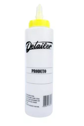 SQUEEZE COM BICO FLAT 350ML - DETAILER