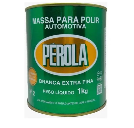 MASSA DE POLIR Nº2 BASE SOLVENTE 1KG - PÉROLA