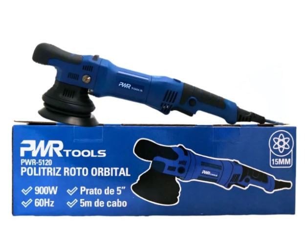 POLITRIZ ROTO-ORBITAL PWR 900W 15MM - 127V/220V - SGT TOOLS