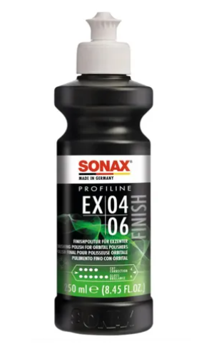 EX 04-06 250ML - COMPOSTO POLIDOR DE DUPLA AÇÃO - SONAX