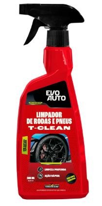 T-CLEAN LIMPADOR PNEUS E BORRACHAS 500ML - EVO AUTO 