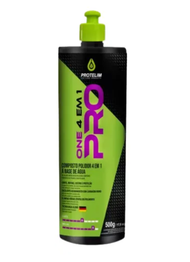 COMPOSTO POLIDOR ONE PRO 4 EM 1 500ML - PROTELIM