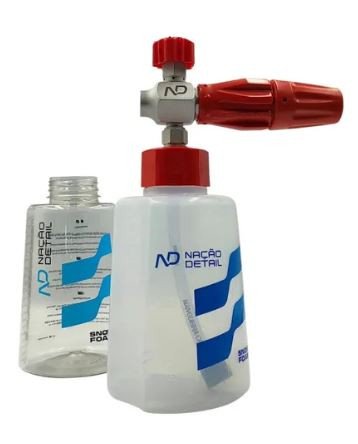 SNOW FOAM PRO ALUMINIUM - VERMELHA - NAÇÃO DETAIL