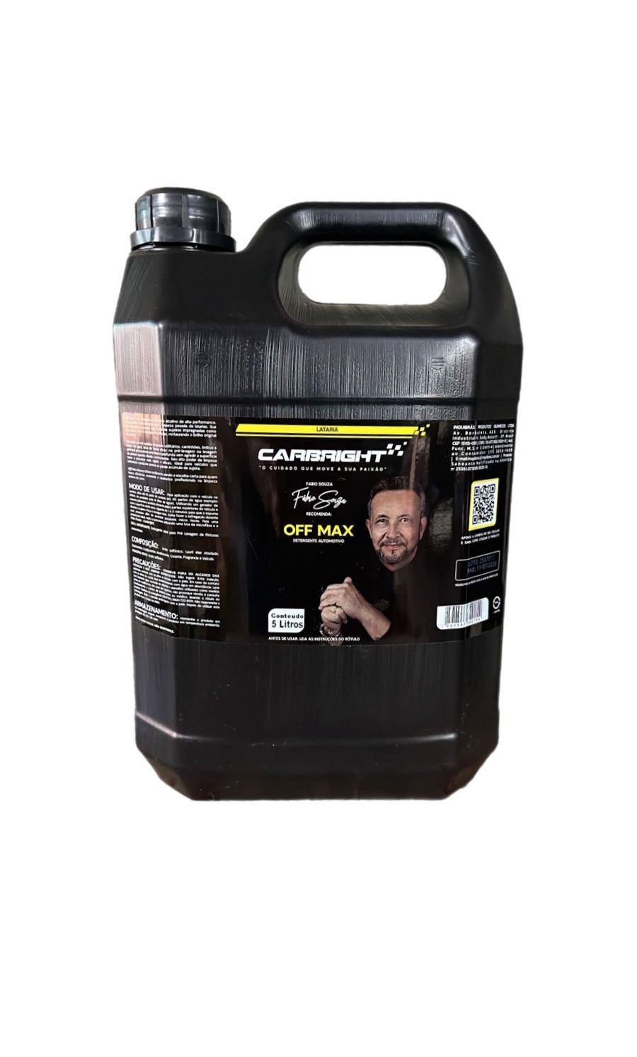 OFF MAX | DETERGENTE AUTOMOTIVO 5L - CARBRIGHT