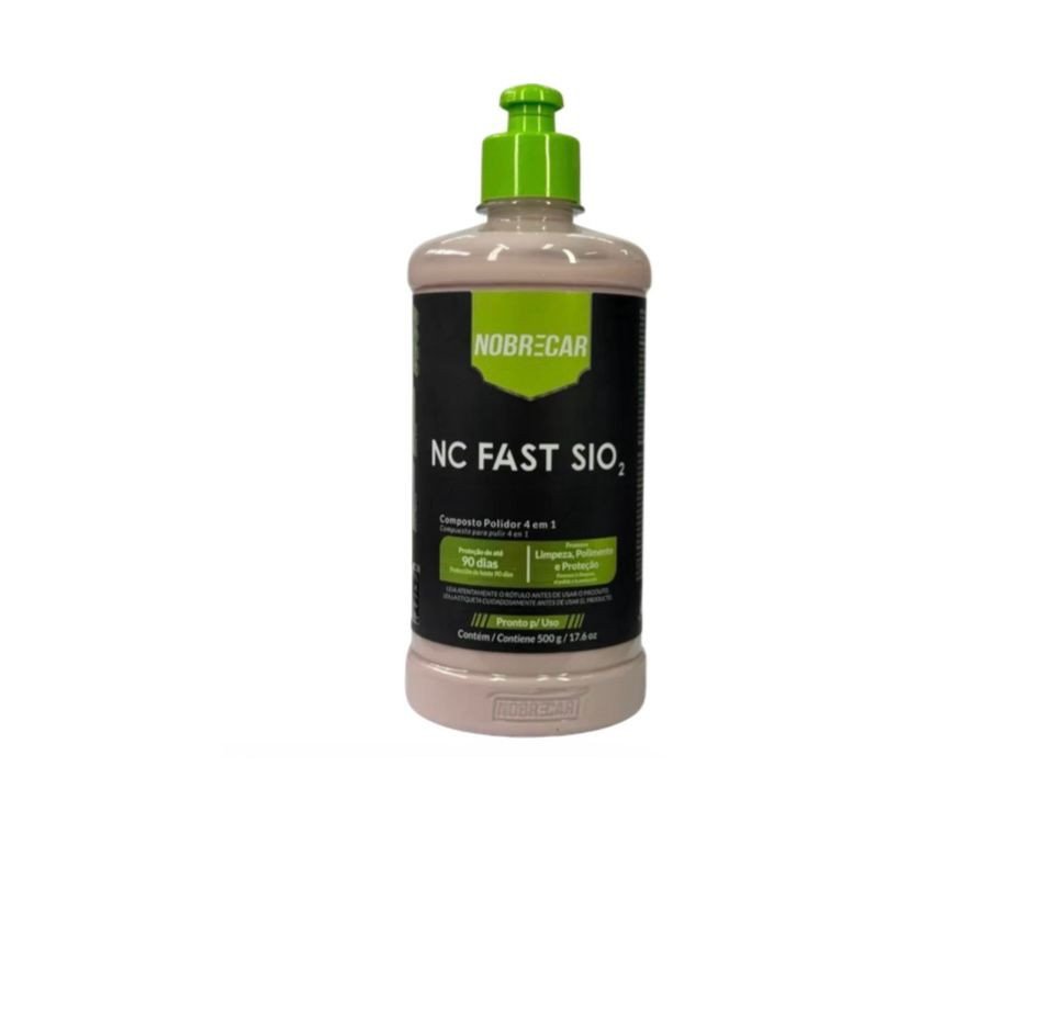 NC FAST SIO2 500g - COMPOSTO POLIDOR 4 EM 1 - NOBRECAR