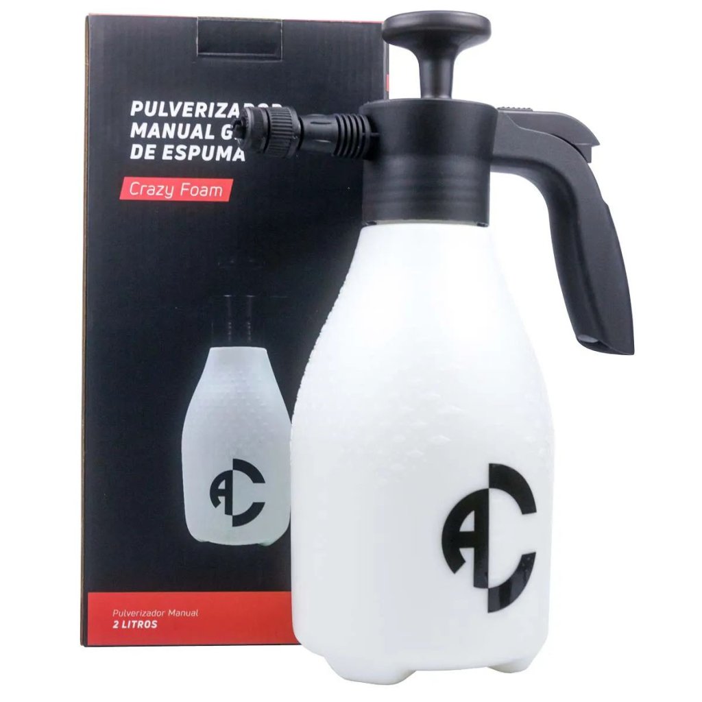 PULVERIZADOR MANUAL GERADOR DE ESPUMA - AUTO CRAZY