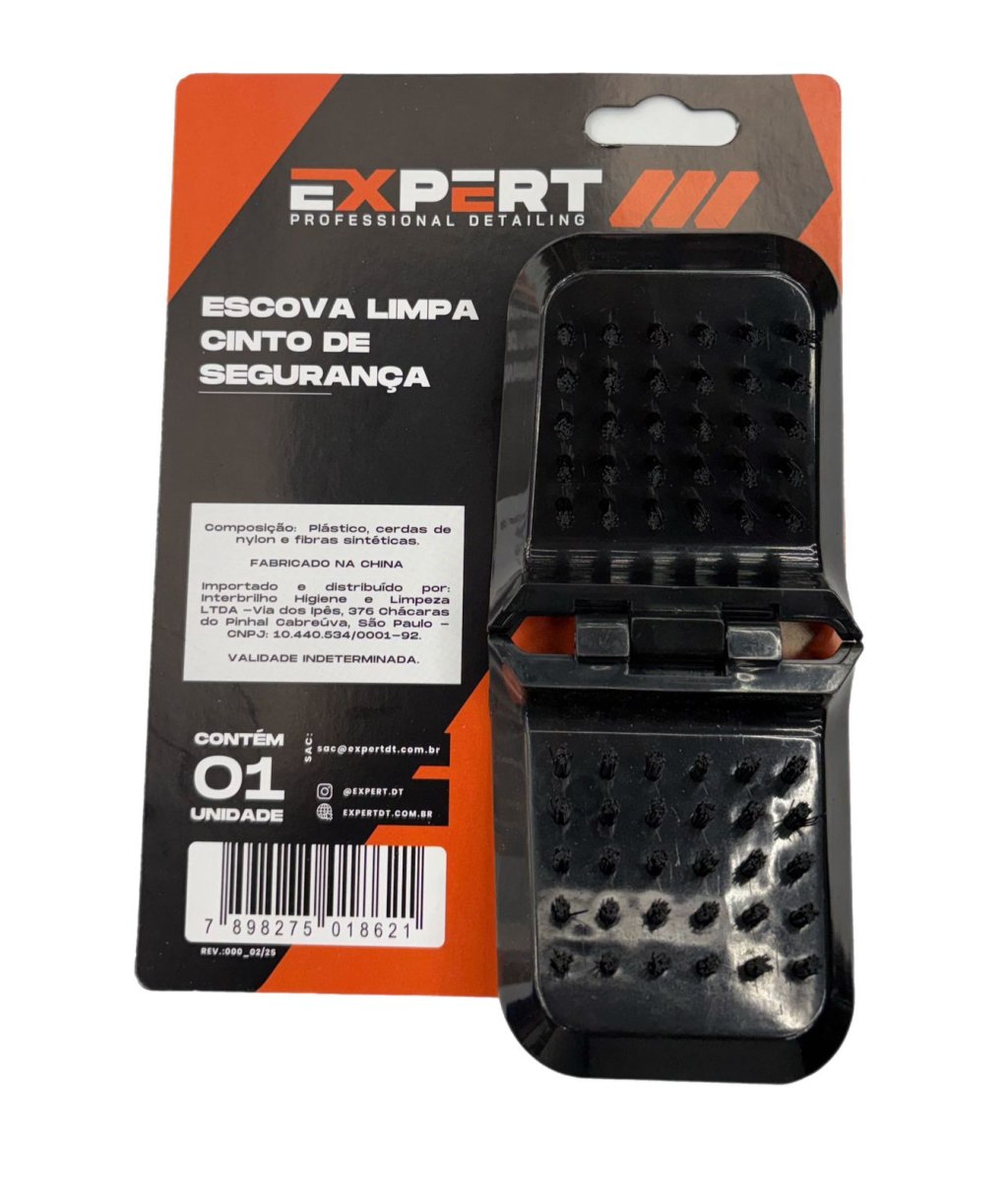 ESCOVA LIMPA CINTO DE SEGURANÇA - EXPERT