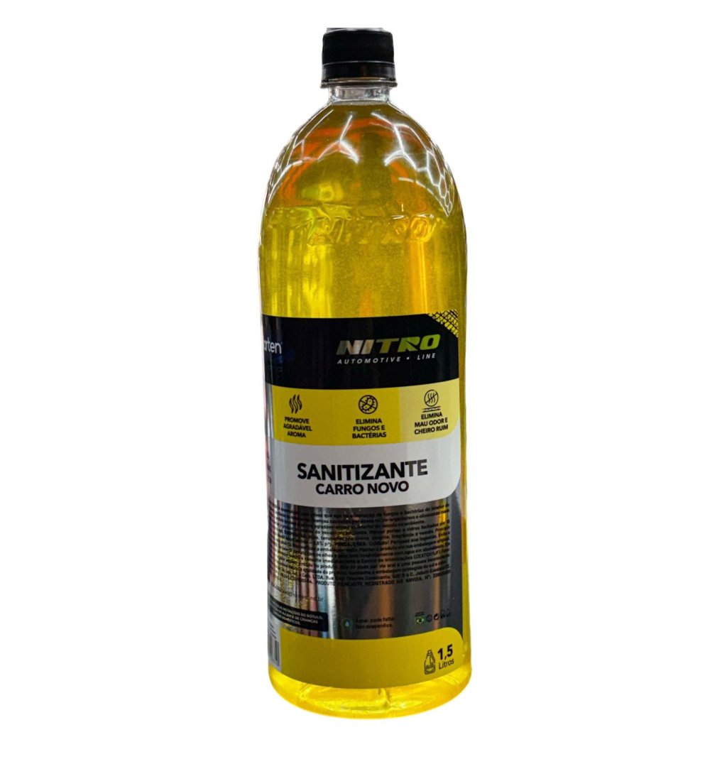 SANITIZANTE CARRO NOVO 1,5LT - NITRO