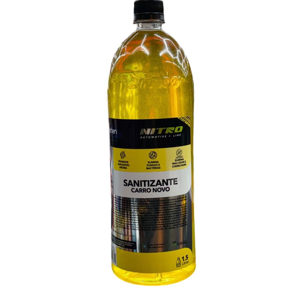 SANITIZANTE CARRO NOVO 1,5LT - NITRO