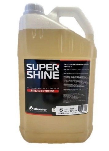 SUPER SHINE ABRILHANTADOR DE PNEUS 5L - CLEANER