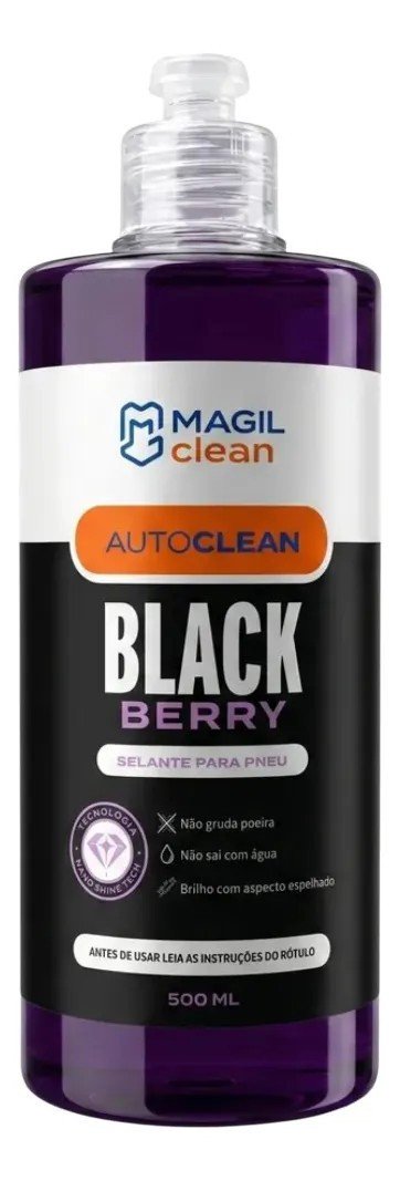 BLACK BERRY SELANTE PARA PNEU 500ML - MAGIL CLEAN