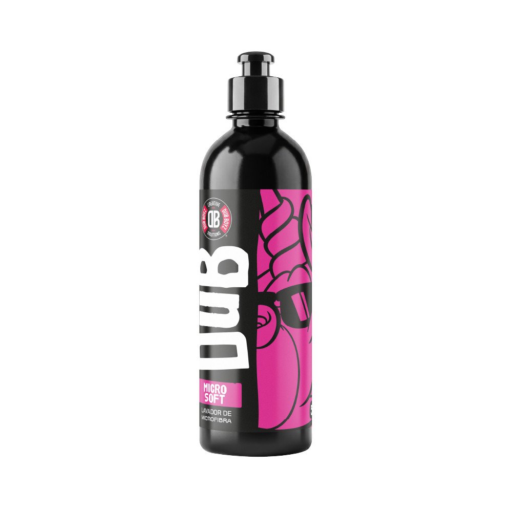 LAVADOR DE MICROFIBRAS MICRO SOFT 500ML - DUB BOYZ