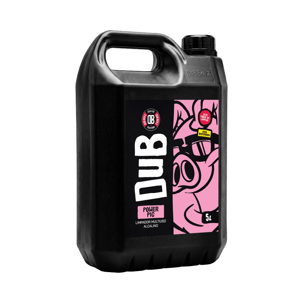 LIMPADOR MULTIUSO ALCALINO POWER PIG 5L - DUB BOYZ