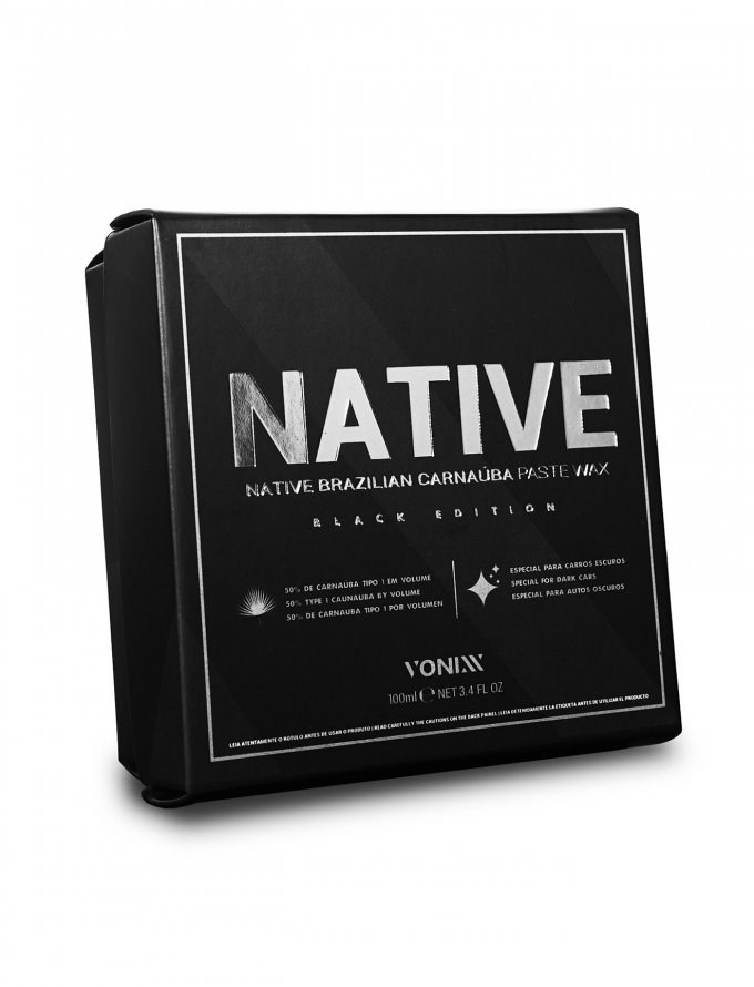 NATIVE PASTE WAX BLACK EDITION 100G - VONIXX