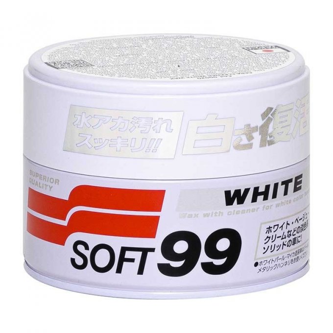 CERA WHITE LIMPADORA 350G - SOFT99
