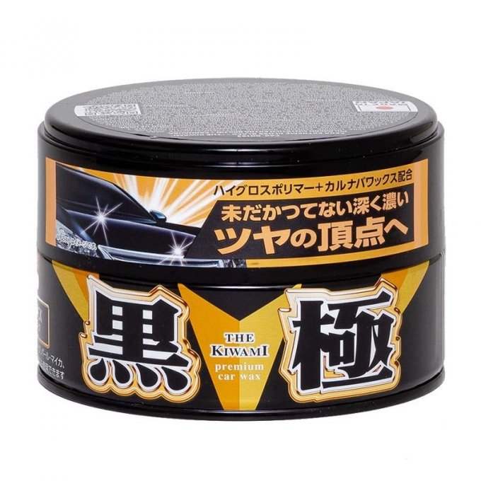 CERA SINTÉTICA EXTREME GLOSS CORES ESCURAS 200G - SOFT99