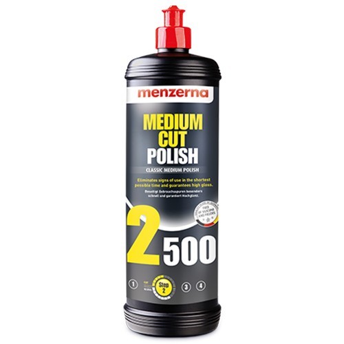MEDIUM CUT POLISH 2500 1L – POLIDOR DE REFINO ABRASIVIDADE MODERADA - MENZERNA