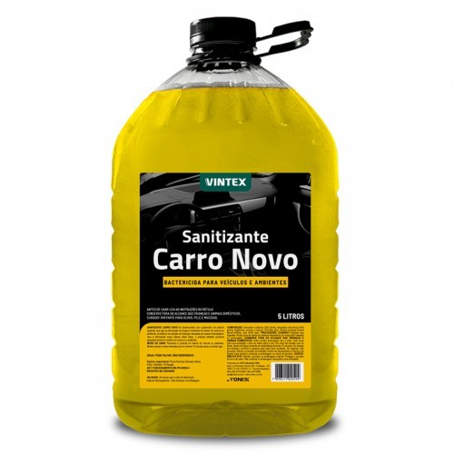 SANITIZANTE AROMATIZANTE BACTERICIDA CARRO NOVO 5L - VINTEX - VONIXX