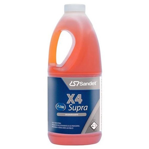 X4 SUPRA (SOLUPAN/DESENGRAXANTE) 2L CONCENTRADO 1/100 - SANDET