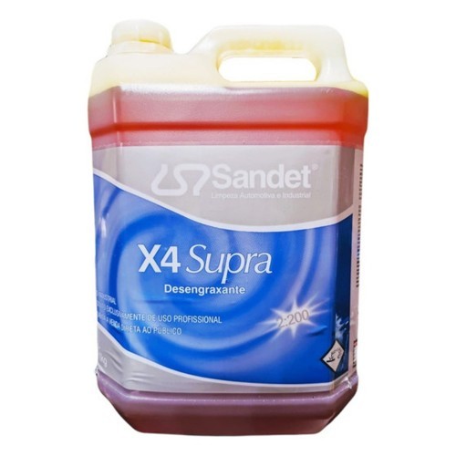 X4 SUPRA (SOLUPAN/DESENGRAXANTE) 5L CONCENTRADO 1/100 - SANDET
