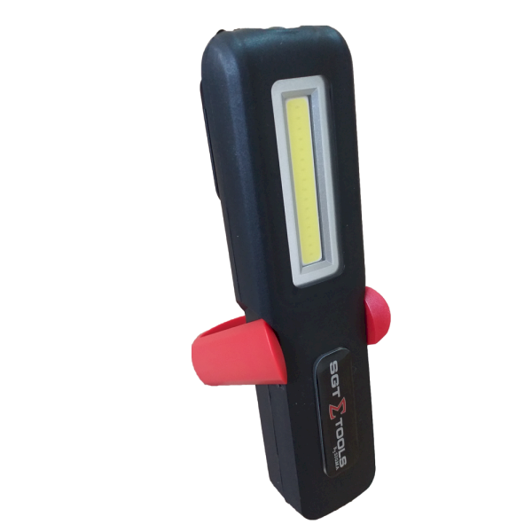  LANTERNA LED COB RECARREGÁVEL 3W – 300LM SGT TOOLS