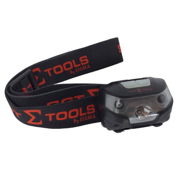 LANTERNA DE CABEÇA LED RECARREGÁVEL 5W – 150LM SGT TOOLS