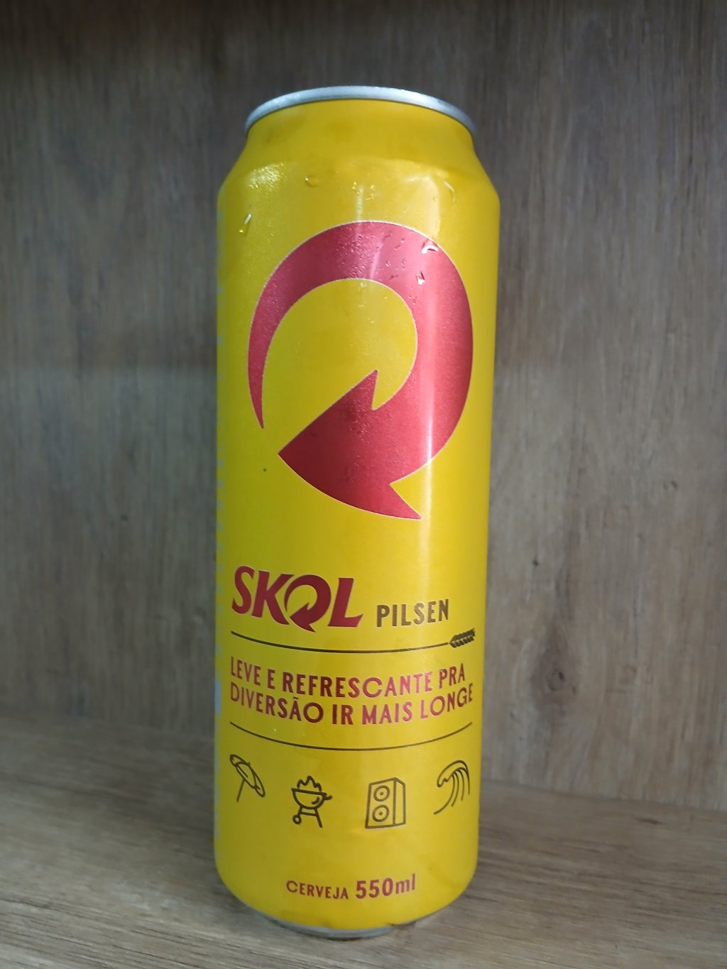 SKOL LATÃO 550ML