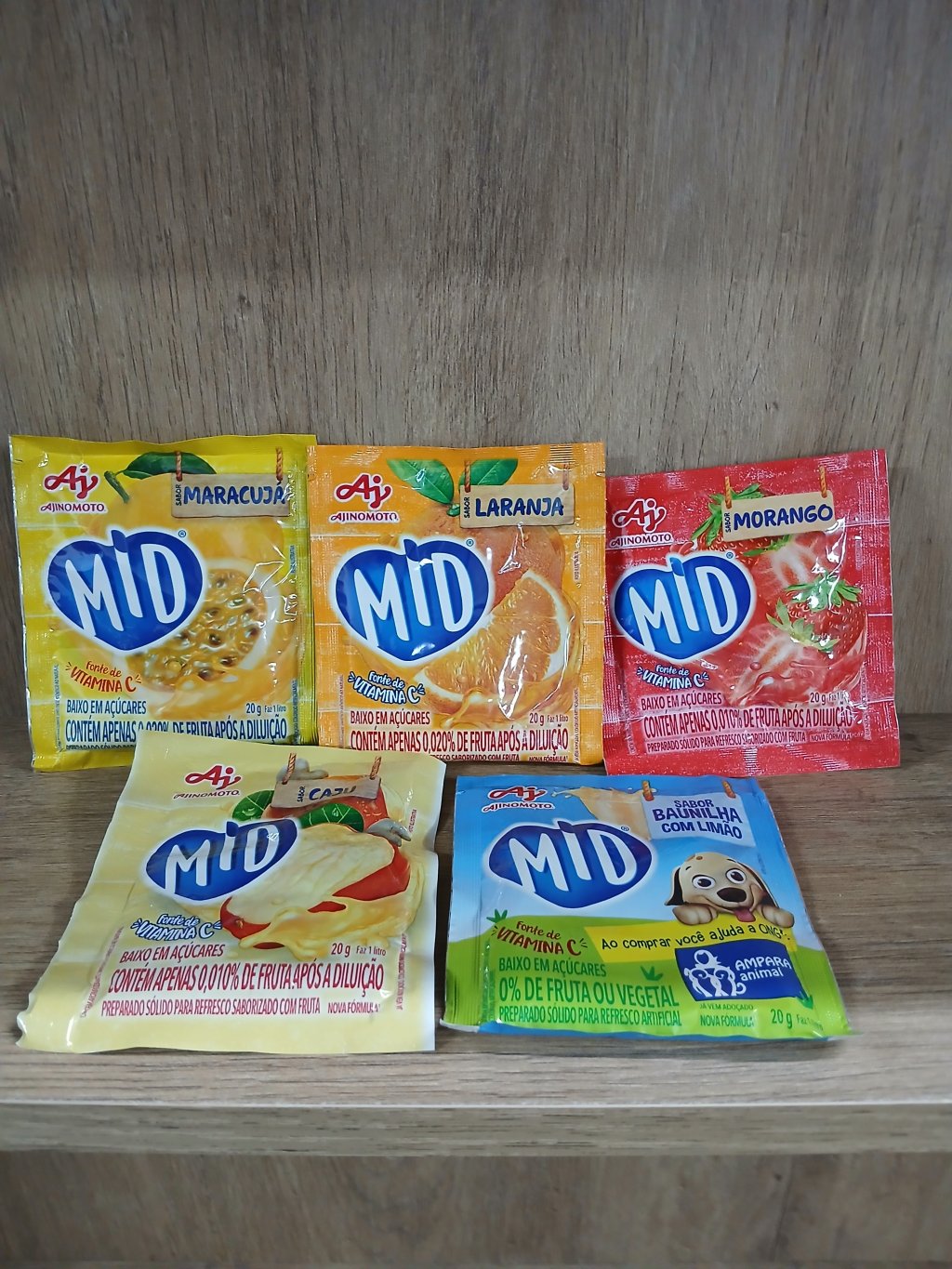 SUCO MID PÓ SABORES