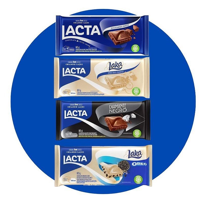 BARRA LACTA SABORES 