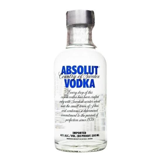 Vodka Absolut 50ML