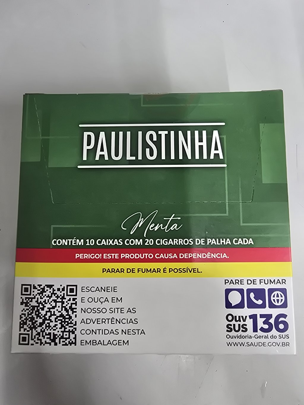 Caixa Paulistinha Menta