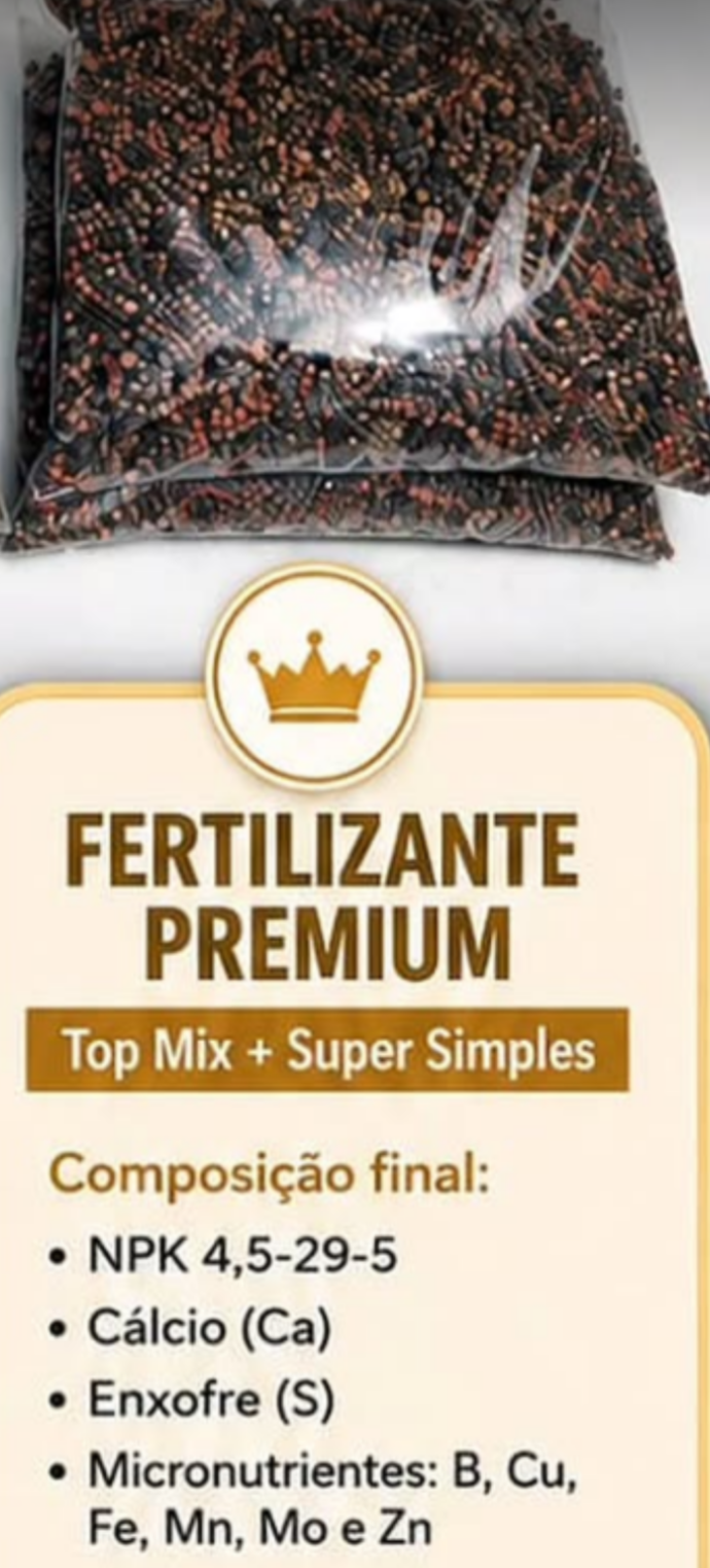 Fertilizante Premium. 