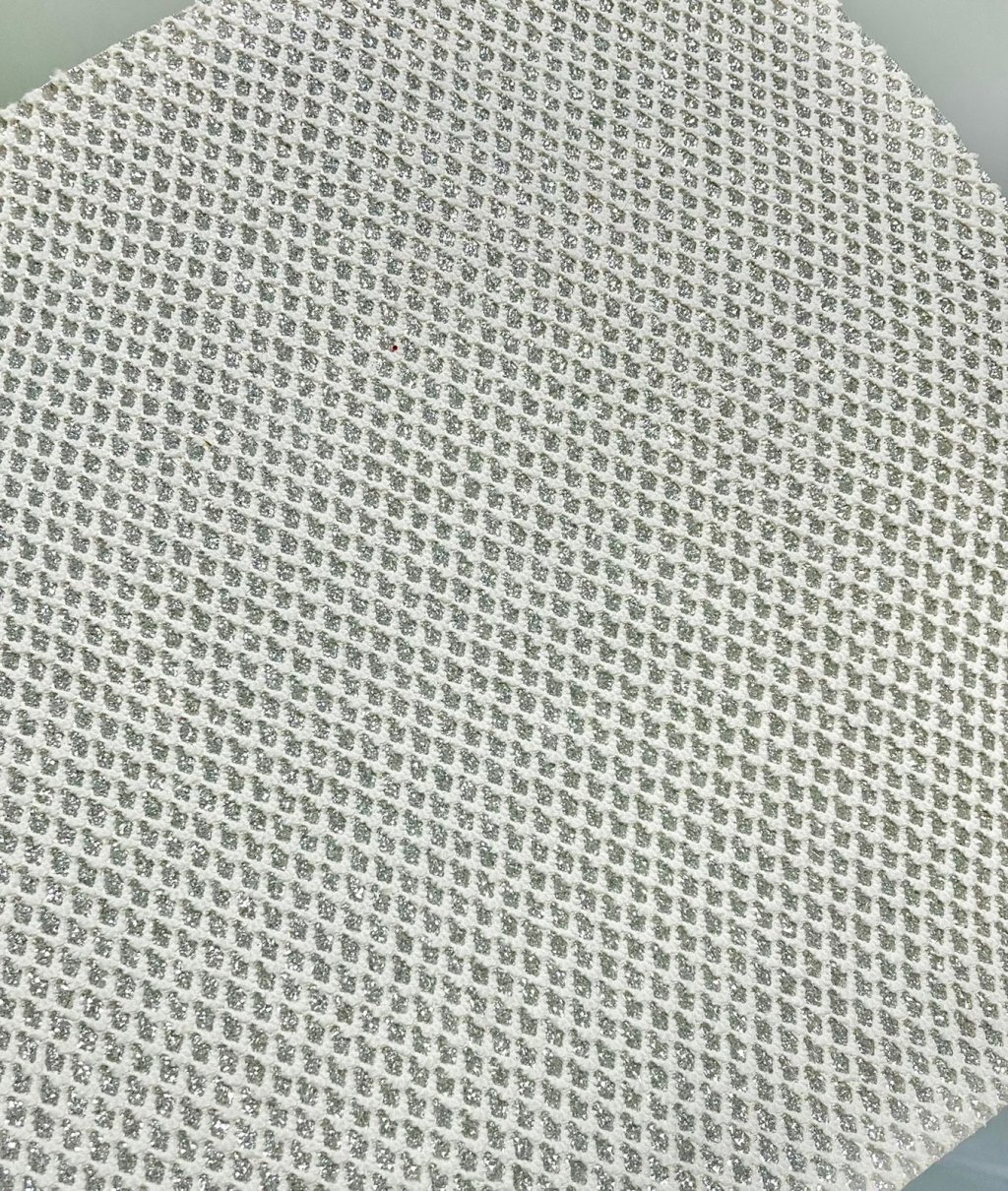 Lonita RendaGliter(trama MENOR) JpImport PRATA Ref:21657 40x24cm