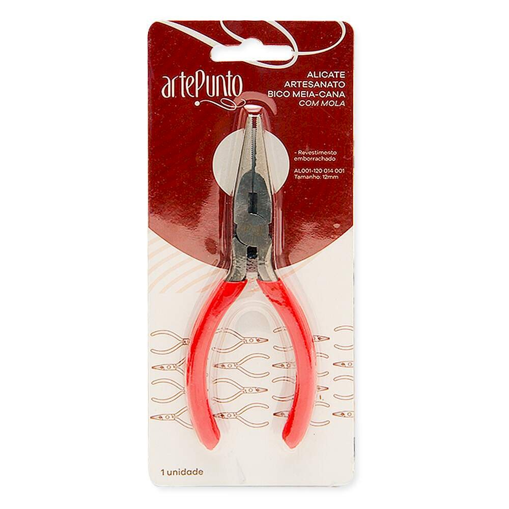 Alicate Bico Meia Cana ArtePunto Ref:AL001