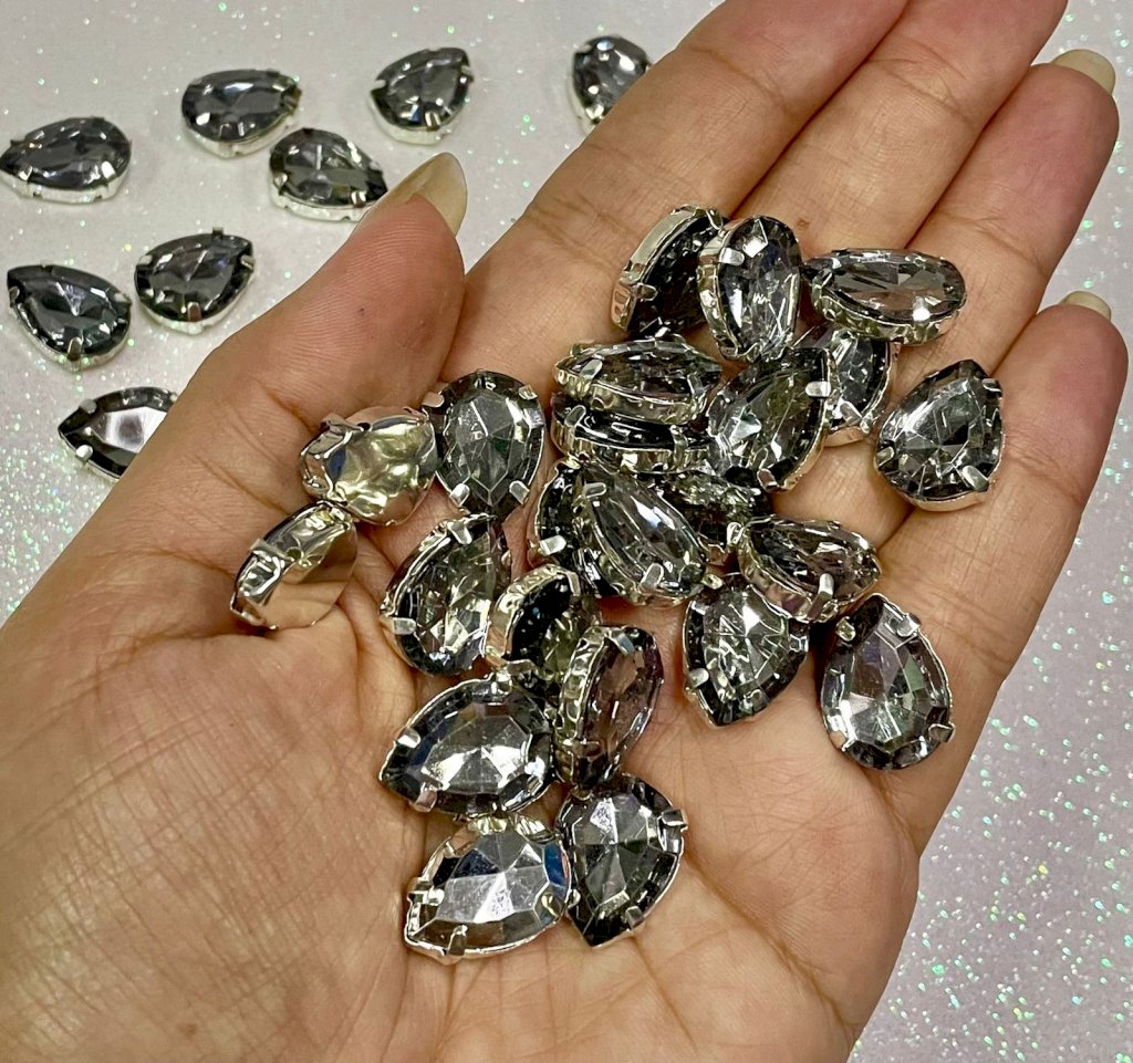 Chaton Engrampado GOTA Limport FUMÊ 13x18mm 20und