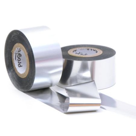 Filme Impressão em Fitas Cetim CrieSuaFita PRATA Progresso 30mm 200mt