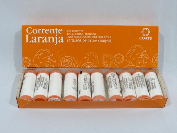 Linha Corrente Laranja 0000B-BRANCA 91,4Mt