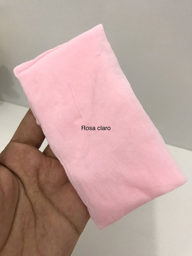 Meia de seda PASSO FOFO Rosa bebê claro