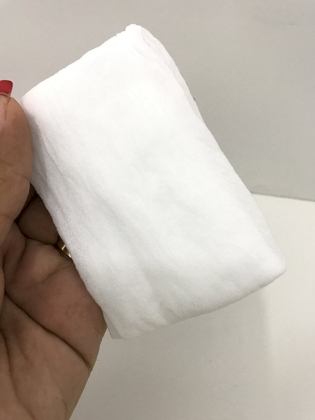 Meia de seda PASSO FOFO Branca