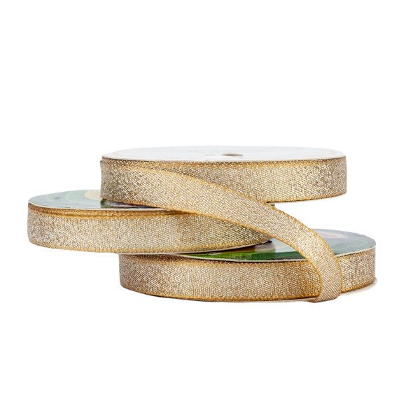Fita Cetim Lurex Sinimbu Ref:1667/10 cor14-OURO VELHO 10mm 10mt