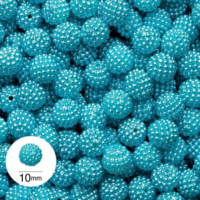 Pérola Framboesa n°10 AZUL TIFANY 20g