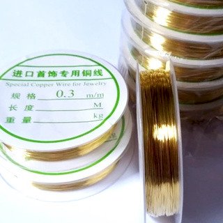 Fio Cabelo de Anjo 0.3mm OURO 20mt