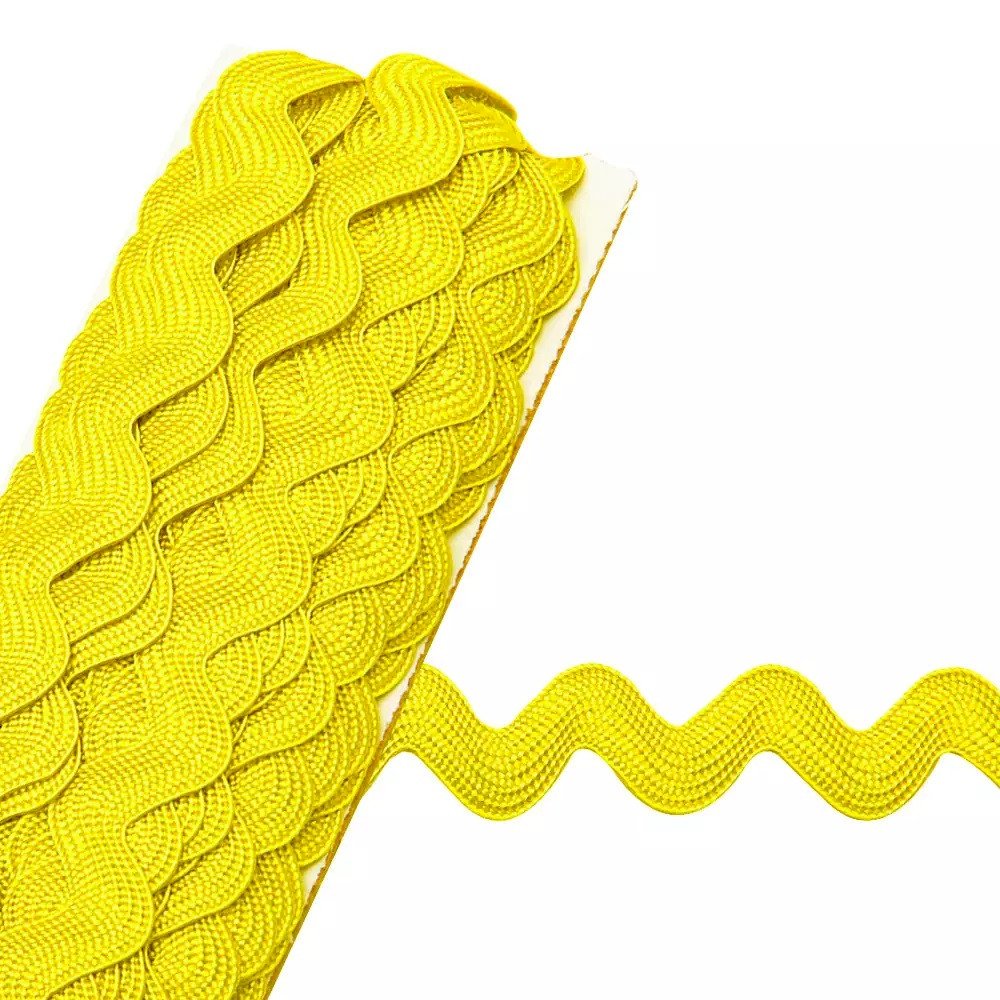 Sianinha São José Ref:334/03 Cor157-AMARELO CANÁRIO 9mm 10mt