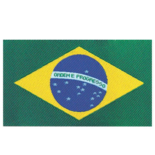 Etiqueta Termocolante Bandeira do Brasil Najar Ref:32483 70mm 06und