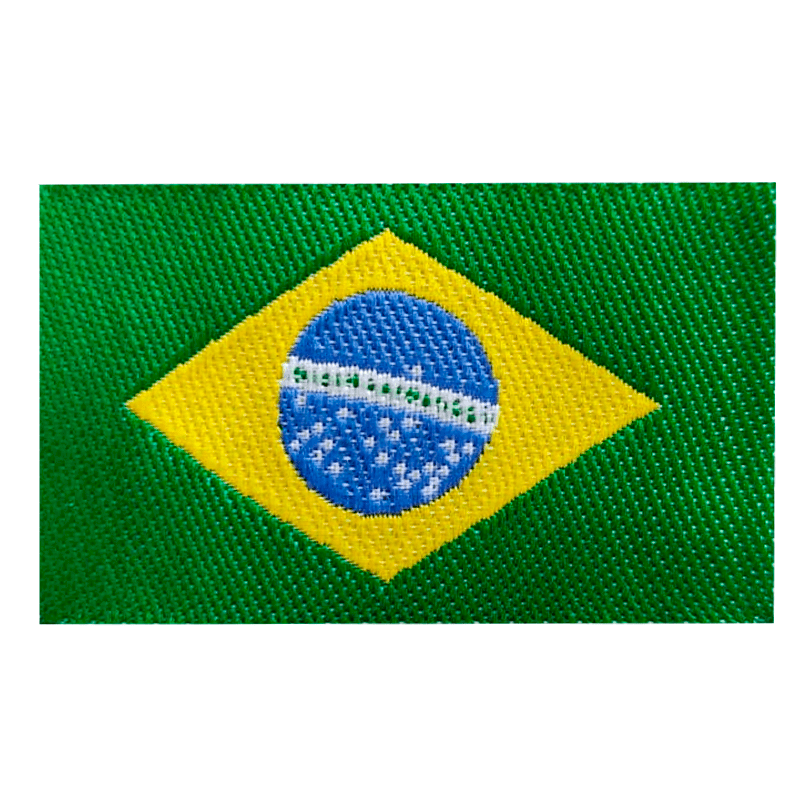 Etiqueta Termocolante Bandeira do Brasil Najar Ref:32787 40mm 06und